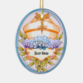 Décoration En Céramique Casquette Lotus (Droite)