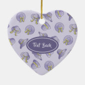 Décoration En Céramique Casquettes d'été Lilac (Dos)