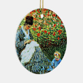 Décoration En Céramique Cassatt - Mère et Sara Admiring Baby (Droite)