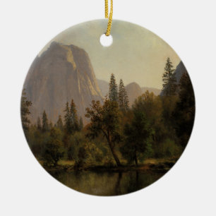 Décoration En Céramique Cathedral Rocks, Yosemite Valley Albert Bierstadt