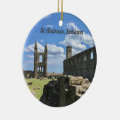 Décoration En Céramique Cathédrale St Andrews Écosse Ruines Tours au solei (Droite)