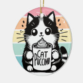 Décoration En Céramique Catpuccino 3 (Gauche)