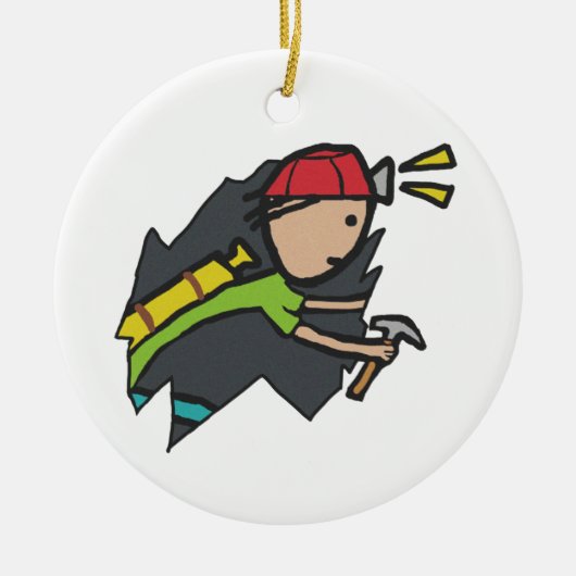 Décoration En Céramique Cavage et spelunking (Devant)