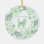 Décoration En Céramique Cavalier King Charles Spaniel - Memorial Custom (Devant)