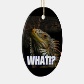 Décoration En Céramique Ce qui ! ? Iguane (Droite)