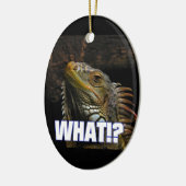 Décoration En Céramique Ce qui ! ? Iguane (Gauche)