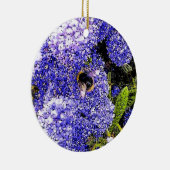 Décoration En Céramique Ceanothus Flower Bee (Droite)
