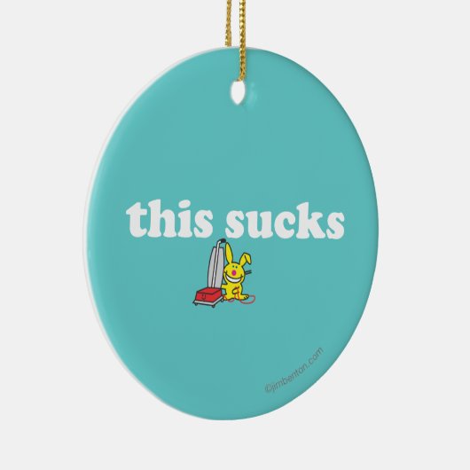 Décoration En Céramique Ceci suce (Droite)