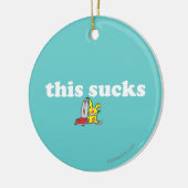 Décoration En Céramique Ceci suce (Gauche)