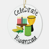Décoration En Céramique Célébrer Kwanzaa (Gauche)
