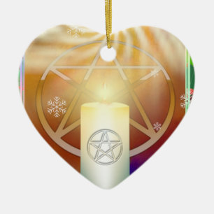 Décoration En Céramique Célébrez la chaleur du Noël Sun