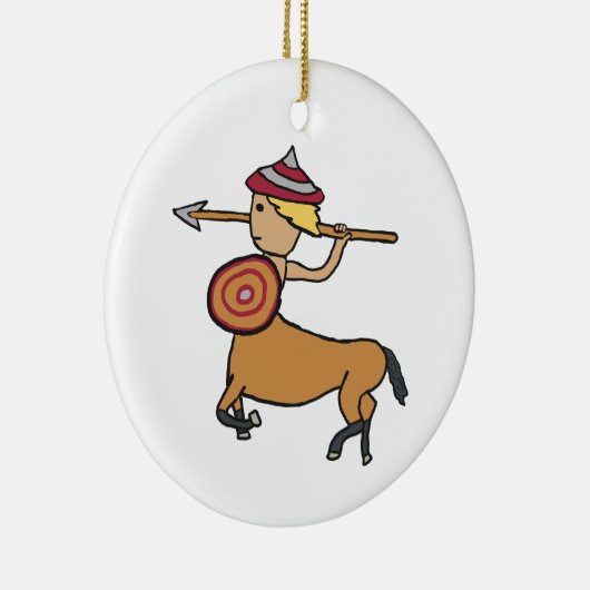 Décoration En Céramique Centaur Sagittarius (Droite)