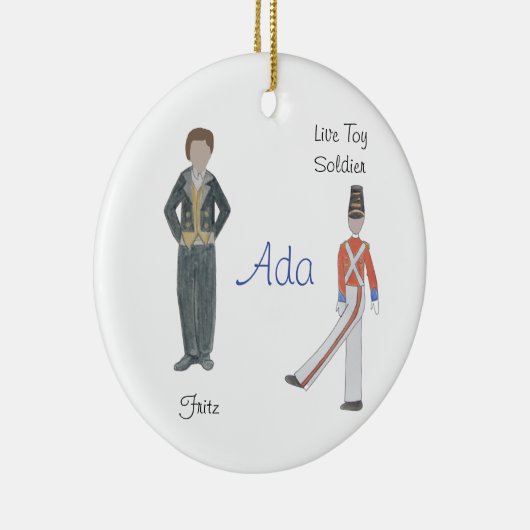 Décoration En Céramique Ceram Fritz/Solider/Flower Nutcracker (Droite)