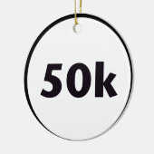 Décoration En Céramique cercle 50k (Gauche)