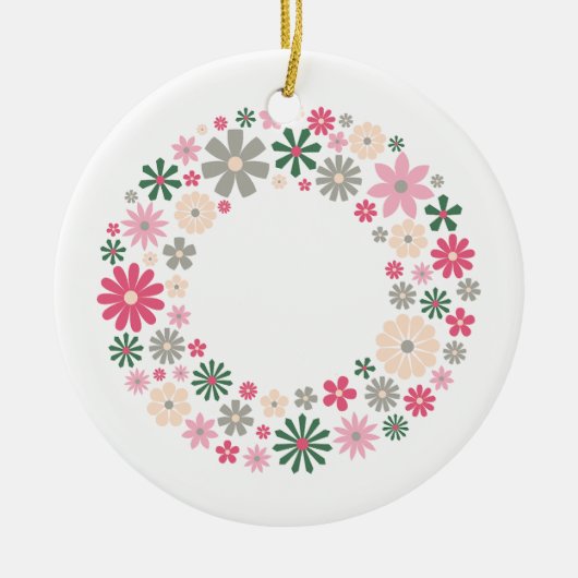 Décoration En Céramique Cercle de joie (Fusion) (Devant)