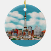 Décoration En Céramique Cercle du monument (Dos)