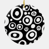 Décoration En Céramique Cercles et points 04 (Dos)