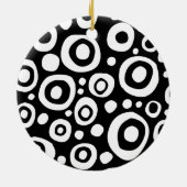 Décoration En Céramique Cercles et points 07 (Dos)
