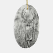 Décoration En Céramique Cerf à Woods (Droite)