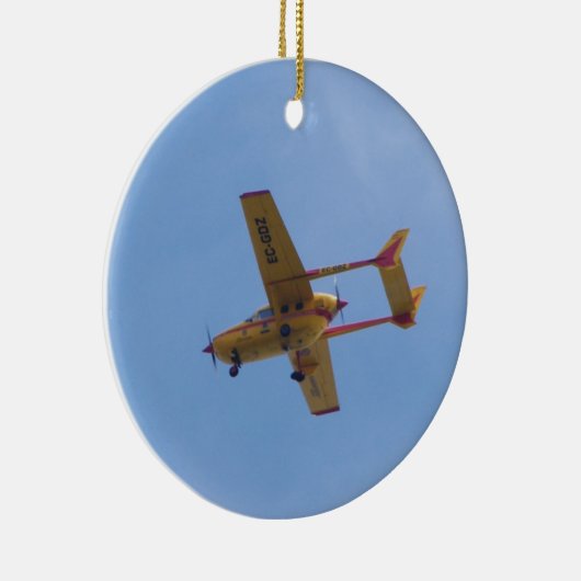 Décoration En Céramique Cessna 337G Skymaster superbe (Droite)