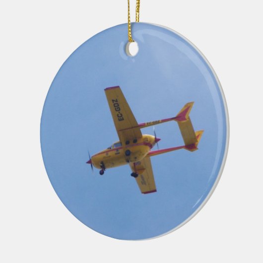 Décoration En Céramique Cessna 337G Skymaster superbe (Gauche)