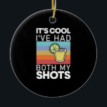 Décoration En Céramique C'est Cool que j'ai eu les deux mes chaussures drô<br><div class="desc">C'est Cool J'ai eu les deux mes chaussures Drôle Tequila Retro tequila Vintage,  coups,  drôle,  cool,  boire,  complètement,  vacciné,  vaccination,  boissons,  boire,  humour,  drôle de tequila,  santé,  nourriture,  je suis vacciné,  papa,  cadeaux</div>