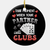 Décoration En Céramique C'Est Drôle, Ce Moment Où Votre Partenaire Appelle (Dos)