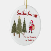 Décoration En Céramique C'est la saison de croire sur un (Droite)