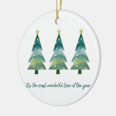 Décoration En Céramique C'est le moment le plus merveilleux de l'année (Gauche)