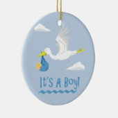 Décoration En Céramique C'est un garçon ! (Droite)