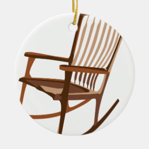 Décoration En Céramique Chaise de basculage