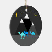 Décoration En Céramique Chameaux de Noël (Droite)