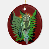 Décoration En Céramique Chameleon de Jackson (Gauche)