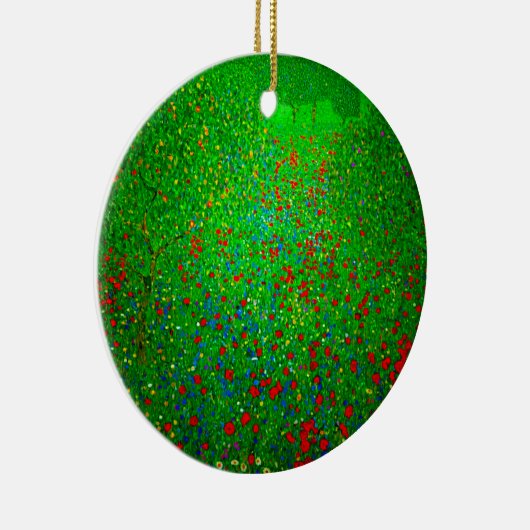 Décoration En Céramique Champ de pavot Gustav Klimt (Droite)