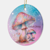 Décoration En Céramique Champignons Fairytale Enchantés Iridescente (Gauche)