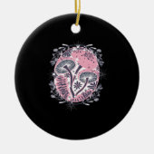 Décoration En Céramique Champignons Whimsigoth Art Design Classique (Devant)