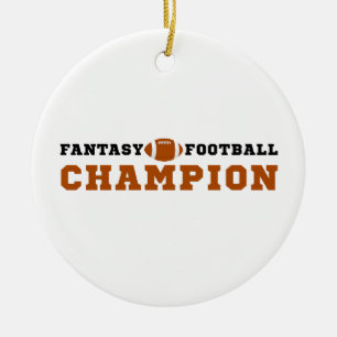 Décoration En Céramique Champion de football Imaginaire 2024