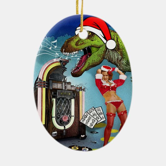 Décoration En Céramique Chanson de Noël douce (Dos)