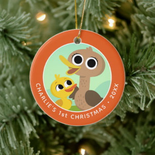 Décoration En Céramique Chansons super simples 5 Petits Canards 1er Noël