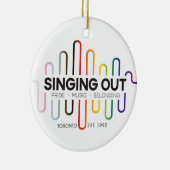 Décoration En Céramique Chanter l'ornement (Droite)