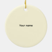 Décoration En Céramique Chariot de pompier Cross (Dos)