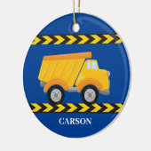 Décoration En Céramique Chariots de camions personnalisés Noël personnalis (Gauche)