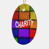 DÉCORATION EN CÉRAMIQUE CHARITÉ (Gauche)