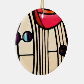 Décoration En Céramique Charles Rennie Mackintosh Vitrail (Droite)