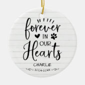 Décoration En Céramique Charmant Mémoire de Compagnon de Ferme en Céramiqu (Devant)