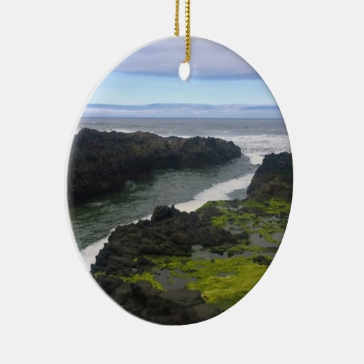 Décoration En Céramique Chasme de Cook, Cape Perpetua, OU (Droite)