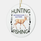 Décoration En Céramique Chasse et pêche (Gauche)