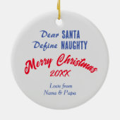 Décoration En Céramique Chat balinais amusant enveloppé dans les lumières (Dos)