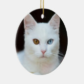 Décoration En Céramique Chat blanc (Droite)