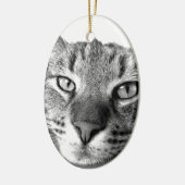 Décoration En Céramique Chat couché (Gauche)